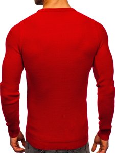 Czerwony sweter męski Denley 4629