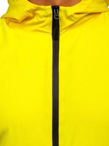 Źółta wiatrówka kurtka męska sportowa Denley HH035